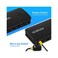 DGODRT HDMI USB KVM Switch 2 Port Selector Box for 2 Computers Share Keyboard Mouse Printer and 1 HD 4K Monitor, 2 KVM Cables Included.