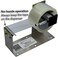 LDS Industry 2 inches Desktop Table Top/Wall Mounted Tape and Label Dispenser, Large Desktop Tape Dispenser for 2'' Tape, Stainless Steel Frame with Sucktion Cup Sucker TTD-02.