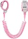 Fzbjayoon Anti-Lost Wrist Chain Anti Lost Leash Baby Leash with Child Upgraded Safety Locks for Kids Babies, Kids, Wrist Band for Outdoor Activities, Shopping(Pink 8. 2 Ft.