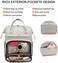 LOVEVOOK Laptop Backpack for Women Work Laptop Bag Stylish Teacher Backpack Business Computer Bags College Laptop Bookbag.