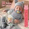 JIZHI Lifelike Reborn Baby Dolls - 17 Inch Realistic Newborn Baby Dolls Real Life Baby Dolls Full Vinyl Poseable Body Sleeping Baby Boy with Feeding Kit for Children 3.