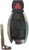 AUTO KEY MAX Car Key Fob Replacement for Mercedes-Benz Smart Keyless Entry Remote Control NEC BGA 2000Years FCCID:IYZ3312, IYZDC;By (SINGLE.