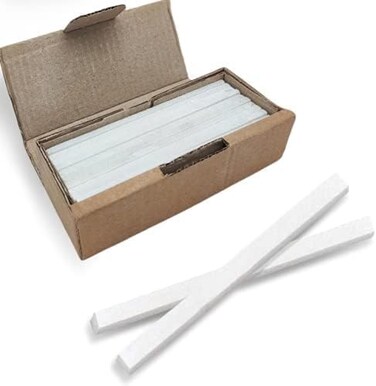 HZXSDEG 27 Pack Soapstone Pens, Flat Soapstone Markers, Natural Soapstones Chalks, Welders Textile Removable Marking Tools for Steel Cast Iron 105(4. 2"*10. 0(2/3"*4. 0mm(3/16".