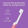Quip Sonic Toothbrush for Kids - Timed Electric Toothbrush with Small Replaceable Brush Head - Soft Bristles, Rubber Handle, 3 Month Battery Life - Travel Toothbrush - Pink.