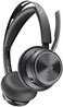 Poly - Voyager Focus 2 UC USB-A Headset (Plantronics- Bluetooth Dual-Ear (StereoHeadset with Boom Mic - USB-A PC/Mac Compatible - Active Noise Canceling - Works with Teams (Certified, Zoommore.