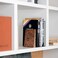 TILISMA Handmade Wooden Book Ends - Decorative Bookends for Shelves - Sturdy Book Holders for Heavy Books - Walnut Tree.
