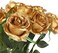 Luyue 10PCS Artificial Roses Flower Silk Rose with Stem Realistic Artificial Long Stem Rose Valentine's Day Fake Roses Bouquet for Wedding Home Decoration.