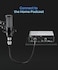 GearIT XLR to XLR Microphone Cable (1. 5 Feet, 2 PackXLR Male to Female Mic Cable 3-Pin Balanced Shielded XLR Cable for Mic Mixer, Recording Studio, Podcast - Black, 1. 5Ft, 2 Pack.