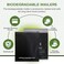 minliving 100% Compostable Biodegradable Mailers 14. 9x19 inch (25 PcsPoly Mailers, Eco-Friendly Packaging Envelopes Pouches. Reusable double sealing, extra thick, Zero-waste mailing bags (L size, 14.