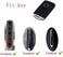 Tukellen for New Mazda Key Fob Case Cover with Keychain 4-Buttons.