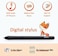 UGEE S640 Graphics Drawing Tablet, Digital Draw Art Pad with Pen Battery-Free Stylus Tilt Function 8192 Levels Pressure Sensitivity 10 Express Keys for Mac, Windows PC and Android.