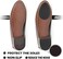 ZBLGO Non-Slip Shoes Pads Sole Protectors Adhesive, High Heels Anti-Slip Shoe Grips (Black 4pairs.
