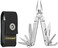 LEATHERMAN, Bond Multitool, Stainless Steel EDC Tool with 420HC Blade and Nylon Sheath.