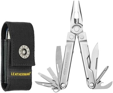 LEATHERMAN, Bond Multitool, Stainless Steel EDC Tool with 420HC Blade and Nylon Sheath.