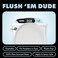 DUDE Wipes Medicated Flushable Wipes, Fragrance Free Wet Wipes with Witch Hazel, Vitamin EAloe, 48 Count (Pack of 3.
