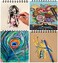 PRINA 76 Pack Drawing Set Sketching Kit, Pro Art Sketch Supplies with 3-Color Sketchbook, Include Tutorial, Colored, Graphite, Charcoal, WatercolorMetallic Pencil, for Artists Adults Teens Beginner.