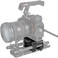 SmallRig Lightweight Base Plate Riser System With Dual 15mm Rod Clamp, Magnesium Alloy Version, for Manfrotto Style, 40% Lighter - 3067.