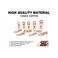 موصلات طرفية للبطارية من نوع Sanuke 4 AWG - 5/16 بوصة، مجموعة أطراف أسلاك نحاسية، أطراف كابلات البطارية مع أنابيب انكماش حراري بنسبة 3:1.