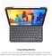 ZAGG Pro Keys Detachable Case and Wireless Keyboard for Apple iPad Air 11" (M3/ Pro 11" (Gen 1,2,3,4and iPad Air (Gen 4,5,M2, Bluetooth Pairing, Apple Pencil Holder, 6. 6ft Drop Protection.