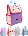 JOY2B Kids Lunch Bag - Insulated Unicorn Lunch Bag Kids with Water Bottle Holder - Reusable Snack Bags for Boys and Girls, Lunch Box Kids Perfect for School Camp Travel - Unstoppable Unicorn.