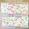 bloom daily planners Monthly Celebrations Planner Stickers for Calendar Decorating, Planning, Scrapbooking - Holiday, Seasonal,General Events (14 Sheets, 1,100Stickers per Pack.