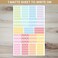 bloom daily planners Monthly Celebrations Planner Stickers for Calendar Decorating, Planning, Scrapbooking - Holiday, Seasonal,General Events (14 Sheets, 1,100Stickers per Pack.
