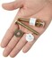 A.I.FORCE 2Packs Toilet Seat Screws, Steel Toilet Seat Hinge Bolts and Nuts, Heavy Duty Toilet Seat Fastener with Plastic Nuts and Metal Washers, Toilet Hardware Replacement for Top Mount Toilet Seat