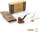 Whitluck's Tobacco Pipe with Waxed Canvas Pipe Roll, Handmade Wooden Pipe with Ultimate Beginner Guide E-Book, Travel Tobacco Bag - Smoker Gift Set and Accessories.