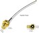 TUOLNK 5 pcs 6inch SMA IPX Cable SMA Female Jack to IPX MHF4 RF Pigtail WiFi Antenna Extension Cable 0. 81mm IPX SMA Pigtail Coaxial Cable.