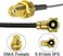 TUOLNK 5 pcs 6inch SMA IPX Cable SMA Female Jack to IPX MHF4 RF Pigtail WiFi Antenna Extension Cable 0. 81mm IPX SMA Pigtail Coaxial Cable.