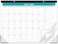 Coboll Desk Calendar 2024-2025 - 18 Monthly Calendar 2024-2025 from July 2024 - December 2025, Calendar 2024-2025 with Large Ruled Blocks for Planning, 12'' X 17''.