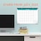 Coboll Desk Calendar 2024-2025 - 18 Monthly Calendar 2024-2025 from July 2024 - December 2025, Calendar 2024-2025 with Large Ruled Blocks for Planning, 12'' X 17''.