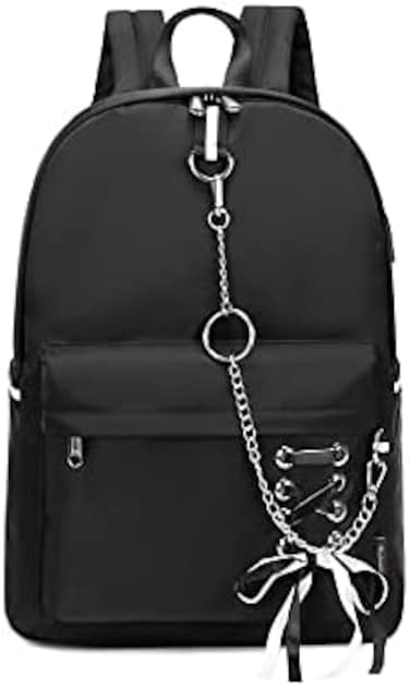 Wadirum Moderner Rucksack mit Portemonnaie-Fach fr MdchenDamen I Ser Schulrucksack.
