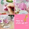 sinceroduct Diamond Stickers for Kids, 80pcs 5D DIY Diamond Kits, Arts and Crafts for Kids, Gem Sticker, Gem Art Kits for Kids, Diamond Stick for Girls Boys Kids Adult Beginner.