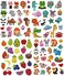 sinceroduct Diamond Stickers for Kids, 80pcs 5D DIY Diamond Kits, Arts and Crafts for Kids, Gem Sticker, Gem Art Kits for Kids, Diamond Stick for Girls Boys Kids Adult Beginner.