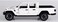 Motormax Toy Motormax 2021 Gladiator Rubicon (Closed TopPickup Truck White 1/24-1/27 Diecast Model Car 79368.