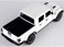 Motormax Toy Motormax 2021 Gladiator Rubicon (Closed TopPickup Truck White 1/24-1/27 Diecast Model Car 79368.