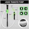 SWANLAKE GARDEN TOOLS Portable Power Battery Pump, Liquid Fuel/Water Transfer Pump,2. 2 Gallons per Min,.