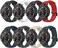QGHXO Band for Amazfit T-Rex, Soft Silicone Replacement Band for Amazfit T-Rex/T-Rex Pro Smartwatch (No Tracker, Replacement Bands Only.