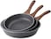 SENSARTE Nonstick Frying Pan Skillets, Swiss Granite Coating Omelette Pans, Healthy Cookware Chef's Pan, PFOA Free(9. 51112. 5 Inch.