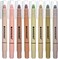 DIVERSEBEE Highlighters and Pens No Bleed, 8 Pack Assorted Gel Colors for Bible Journaling, School Supplies, Cute Bible Study Markers and Accessories (Earthy.