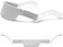 ItAll 2Packs CPAP Headgear with Arms for Dreamwear, Headgear with Arms for dreamwear Nasal mask, Headgear Strap with Arms for Dreamwear Nasal Pillow.