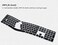 CASEDAO Keyboard Cover Skin for Logitech K860 Ergonomic Keyboard, Logitech Ergo K860 Wireless Ergonomic Keyboard Protector, K860 Split Keyboard Accessories-Black.