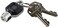 Streamlight 73300 Pocket Mate 325-Lumen Keychain/Clip-on USB Rechargeable Flashlight, Silver.