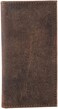 F&amp;L CLASSIC FL CLASSIC Men's RFID Vintage Look Genuine Leather Long Bifold Wallet Checkbook Wallets,buffalo vintage leather, buffalo vintage leather, Bi-fold Long Checkbook Wallet.