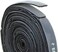ENVISIONED Reusable Cable Ties 1/2" x 6" Self-Gripping Strips Ready to Use Precut Straps for Cable Management and Organizing Cords 50 Pack (Black.