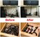 ENVISIONED Reusable Cable Ties 1/2" x 6" Self-Gripping Strips Ready to Use Precut Straps for Cable Management and Organizing Cords 50 Pack (Black.