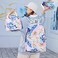 Bluboon School Backpack for Girls Teens Bookbag Set Laptop Backpack Lunch Box with Pencil Bag.