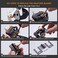 FUJIWARA Garden Grafting Tool, Multifunctional Pruning Scissors Kit, V-Graft/U-Graft/Omega-Graft Seedling for Fruit Tree Grafting Set,Including Grafting Tapes, Grafting KnifeReplacement Blades.