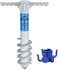 REFFU Heavy Duty Beach Umbrella Sand Anchor, Umbrella Holder Stand with 5 Spiral Screw Safe Stand for Strong Winds.